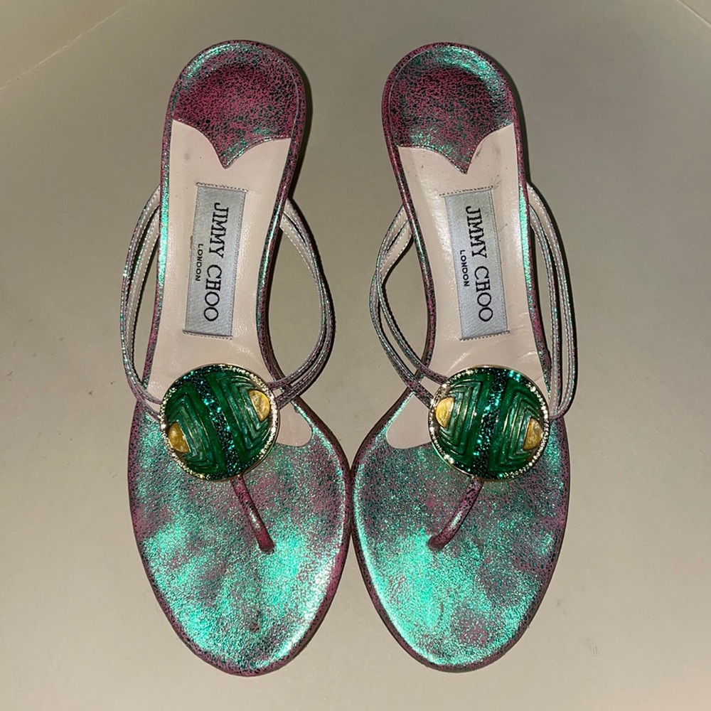 Gorgeous Metallic Jimmy Choos